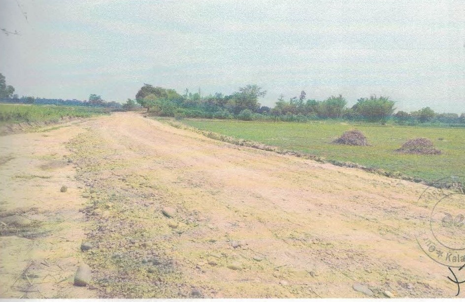 सिराहा जिल्ला नैनपुर गा.वि.स. वडा नं. ९, (हाल धनगढीमाई नगरपालिका वडा नं. ११) नक्सा सीट नं. ९ख स्थित कित्ता नं. १ को जग्गा क्षेत्रफल २–८–१४–० (विघा–कठ्ठा–धुर–कन्वा) (१६,४९१.७४ व. मी.) जग्गा 3